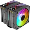 TZMRIT KF420 DGT ARGB CPU with temperature display, for Intel LGA 1700/1200/115X/1851/1366/2011, for AMD AM4/AM5 (KF620BK)