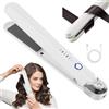 SKJJM Piastra per Capelli Senza Fili, Portatile Piastra da Viaggio per Capelli 2 in 1, Mini Piastra per Capelli, Temperatura Costante, Piastra da Viaggio Capelli per Stili Ricci e Lisci