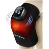 Comfytemp Massaggiatore per Ginocchio Senza Fili con Calore, 9 Livelli di Calore e 5 Vibrazioni, Ginocchiera Riscaldante, Guarnizione Riscaldante 3D Portatile Controllabile via APP
