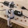 Generic Macchina per lucidare le perline del tornio di legno, controllo continuo della velocità con supporto, kit di strumenti professionali per tornio per la creazione di perline di incenso, accessori