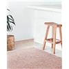 CarpetLiving*com | Tappeto Moderno a Pelo Lungo, Shaggy Soffice e Super Morbido per Salotto e Soggiorno (Rosa, cm 60x110)