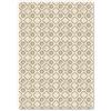 Panorama Tappeto in Vinile - Tappeti in PVC Grandi - Tappeto da Cucina, Corridoio e Soggiorno - Modello Cudillero Beige 160x230 cm