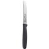 Moretti® Coltelli da Tavola | Lama Liscia da 10 cm | Acciaio Inox AISI 420C Temperato HRC 54/56 | Punta Rotonda per Salumi Carne E Nduja (3)