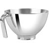 Kitwanda Ciotola in acciaio inox da 3 litri per la miscelazione degli aiuti da cucina, ciotola in acciaio inossidabile compatibile con mixer Kitchenaid da 4,5/5 QT, non compatibile con KitchenAid Artisan Mini
