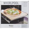Whirlpool PIASTRA PIETRA IN TERRACOTTA REFRATTARIA + PALA + RICETTARIO PER PIZZA PANE E DOLCI COTTURA SU GAS FORNO BARBECUE E CAMINO 484000000276 35CM