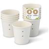 BIOZOYG Bicchieri di cartone 1000 pezzi 50 ml / 2 oz, 50 mm - Bicchieri usa e getta per caffè - Bicchieri di cartone per bevande calde - Alternativa ai bicchieri di polistirolo, bicchieri di carta