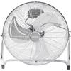 Echos® Ventilatore da pavimento in metallo, 46 cm, 100 W, silenziatore, 3 livelli, inclinabile a 90°, ventilatore industriale con potente flusso d'aria da 102 m³/min per officina, ufficio e casa