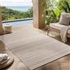 Carpettex Tappeto da Esterno Beige 200x290 cm, Ideale per Cucina, Balcone, Terrazza, Soggiorno e Sala da Pranzo, Design Boho Scandinavo,