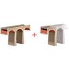 Ratio Kit Modellismo Ratio N (1:160) Tre Viadotti Ad Archi + Arco & Pilastro