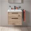 Duravit D-Code mobile con lavabo, 2 scomparti estraibili, 2399600000+DC46700BD550000, D-Code [Mobili da Bagno > Mobili con Lavabo Integrato]