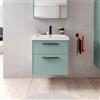 Duravit D-Code mobile con lavabo, 2 scomparti estraibili, 2399600000+DC46700BDHG0000, D-Code [Mobili da Bagno > Mobili con Lavabo Integrato]