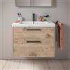 Duravit D-Code mobile con lavabo, 2 scomparti estraibili, 23998000002+DC46720BD550000, D-Code [Mobili da Bagno > Mobili con Lavabo Integrato]