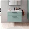 Duravit D-Code mobile con lavabo, 2 scomparti estraibili, 23998000002+DC46720BDHG0000, D-Code [Mobili da Bagno > Mobili con Lavabo Integrato]