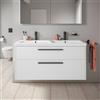Duravit D-Code mobile con lavabo doppio, 2 scomparti estraibili, 24001200002+DC46740BD180000, D-Code [Mobili da Bagno > Mobili con Doppio Lavabo]