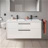 Duravit D-Code mobile con lavabo doppio, 2 scomparti estraibili, 24001200002+DC46740BD220000, D-Code [Mobili da Bagno > Mobili con Doppio Lavabo]