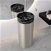 neoro n50 lavabo da appoggio in marmo con colonna di design profilata Ø 40 A: 90 cm, BN0832SD+BN0835BS, n50 nero argentato marmorizzato [Lavabi > Lavabi a Pavimento]