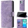 CaseGla Cover per Xiaomi Redmi 12 4G/5G, Viola | Blocco RFID, Portafoglio Pelle PU, Flip Libro, Porta Carte, Magnetica Libretto, Antiurto Protezione Completa