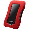 Adata Hd330 Disco Rigido Esterno 2000 GB Rosso