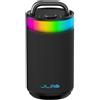 JLab Epic Party Altoparlante Bluetooth Portatile con 16+ Ore - 100W Cassa Wireless con Luci RGB & Suono 360 Gradi, IP56 Resistente Acqua, EQ Personalizzato, Nero