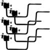 SZSMW 5 pezzi Supporto per Albero Per Fotocamera da Caccia - Funziona Con La Maggior Parte Delle Fotocamere da Trail, Celle Solari E Dispositivi Per La Visione Notturna