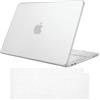 FINTIE Cover Compatibile con MacBook Neo 13 Pollici A3404 (A18 Pro Chip, 2026) - Ultra Sottile Trasparente Custodia Rigida Protettivo Guscio Rigido Case + Copritastiera, Trasparente (Opaca)