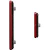 Generic Set di sostituzione pulsante laterale per Samsung Galaxy S20 & S20+ Pulsante di accensione e pulsanti del volume SM-G980/1 SM G986 (rosso aura)
