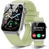 STECEi Smartwatch Uomo Donna Rispondi/Effettua Chiamate, 1.85 Orologio Smartwatch, Verde