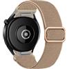 Wowstrap Cinturino Elastico Nylon Sportivo per Samsung Galaxy Watch 7/6/5/4 40mm 44mm, Watch 5 Pro 45mm, 6 Classic 47mm 43mm, 4 Classic 46mm 42mm/FE - Uomo/Donna