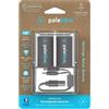 paleblue Batterie ricaricabili USB-C C LR14 HR14