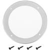 QUARKZMAN Griglia Per Altoparlante Da 5 Per Subwoofer Argento Bianco