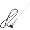 Majatou Antenne Automobilistiche, 18,5 Antenna Girevole a 180° Parafanghi per Tetto Auto Universale Radio Antenna AM/FM