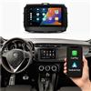 Generico Autoradio Custom Fit per Alfa Romeo Giulietta 2015-2020 con CarPlay e Android Auto | Schermo Touch HD 2DIN | Navigatore GPS | Bluetooth | USB | Retrofit Plug & Play | Compatibile comandi al volante