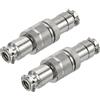 QUARKZMAN Aviazione Connettore GX20 5 Perni 20mm Argento Maschio Femmina Filo Pannello Attracco Connettore per Aviazione, Alta Velocità Ferrovia, Navi 2pz