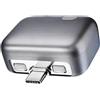 HDUBKHE Smart Auto Stop Adattatore di ricarica, 140 W veloce con Ai Smart Auto Poweroff, Smarts Power Splitter (sicuro durante la notte), Phone Tablet completamente carica Power Manager