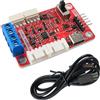 Stemedu Scheda di conversione del segnale del servo bus seriale FE-URT-1 Convertitore multifunzione Porta seriale USB/URAT a SMS Servo Micro Controller (RS485) Servo SCS (TTL)
