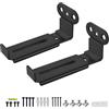 Howonder Supporto da parete per soundbar, interamente in metallo, per Sonos, Samsung, Bose, Vizio, LG, Sony, JBL e altri, profondità regolabile da 9,4 a 16 cm, supporta fino a 13,6 kg, HD-118