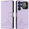MOJIA Cover per Oukitel C68 Plus, Custodia Portafoglio in Pelle PU Premium, Custodia a Libro per Telefono con Porta Carte Con Funzione Antifurto RFID. Viola
