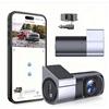 Generic Dash Cam anteriore 4K con WiFi 5G, mini telecamera da auto da 1,5 IPS con rotazione a 360° - Visione notturna WDR, modalità di parcheggio 24H e G-Sensor - Registratore da cruscotto grandangolare a