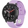 FYISWHO Cinturini di Ricambio Silicone per Ticwatch E3 / E/GTH, 20mm Sport Bracciali Cinturino per Coros Pace 2 / Apex 2 / Apex 42mm