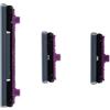 Generic Set di sostituzione pulsante laterale per Samsung Galaxy S10 & S10+ Plus Pulsante di accensione e pulsanti del volume G973 G975 (grigio) (blu)