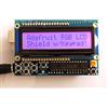 Adafruit RGB LCD Shield Kit w/ 16x2 Character Display - Only 2 pins used!