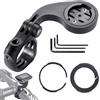 jhsaxza Supporto per computer da bicicletta, per Garmin Edge 840 830 820 810 800 540 530 520 510 500 200 130 25 20 1000 1030 1040 Plus XOSS G/G+ GPS supporto per manubrio bici da corsa