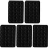 Generic Custodia per telefono con ventose, supporto autoadesivo in silicone per telefono, 5 pezzi, supporto antiscivolo per selfie blu/rosa, 8,1 x 5,5 cm, 5 pezzi