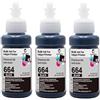 JoyPrinting 3-Nero 664 T664 Inchiostro compatibile con Epson 664 T6641-T6644 Nero BK Multipack per Ecotank ET-2500 ET-2550 ET-2600 ET-2650 ET-4500 ET-14000 L100 L110 L1300 L200 L210 L350 L355 L365