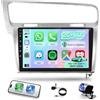 ETLFUCyber [2G+64G] Android Autoradio per Volkswagen VW Golf 7 2012-2020 con Senza Fili Carplay e Android Auto, Autoradio Touch Screen HD da 9 pollici con GPS/WiFi/Bluetooth/EQ/FM RDS