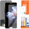 AGCUT Display LCD per Huawei P20 Schermo di Ricambio per Huawei P20 EML-L29 EML-L09 EML-L29C 5,8 Pollici Display LCD Touch Screen Montaggio Completo con Kit di Riparazione, Nero