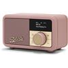 Roberts Radio DAB+ Radio Revival Petite 2 Dunkelpink