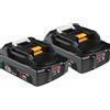 OEM Batteria di ricambio, alta capacità, sistema di gestione della sicurezza, 2 batterie da 3 Ah
