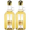 Nonino Distillerie Nonino, Grappa Optima Invecchiata da 12 a 18 Mesi in Barriques - Bottiglia in Vetro da 700 Ml (Confezione da 2)