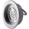 La Ventilazione First Plast AIRSG-Y Valvola Antiritorno in PVC, Grigio, 140 mm